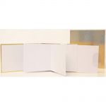 Teresa Collins Designs - Studio Gold - Flip Book Set/2 - 4"X5.75" & 5.75"X6.25"