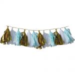 Teresa Collins Designs - Studio Gold - Tissue Tassel Banner Kit - Tassel