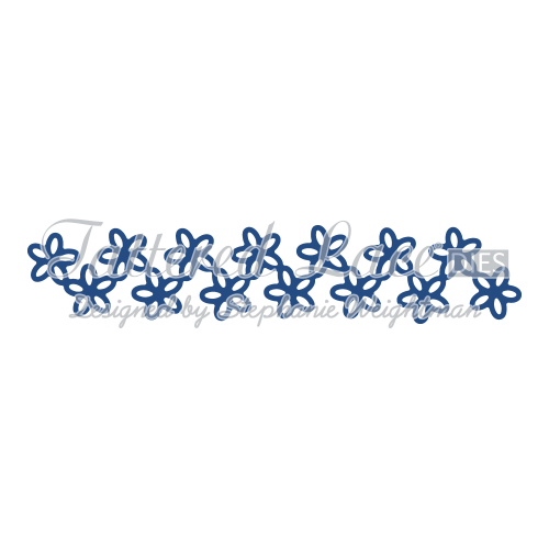 Tattered Lace Dies - Lacy Flower Border