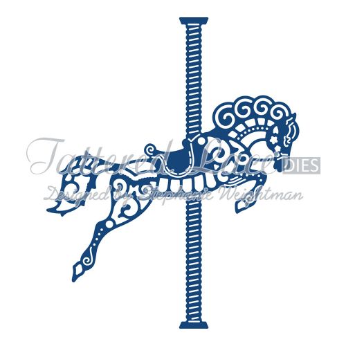 Tattered Lace Dies - Spinning Charm Carnival Horse