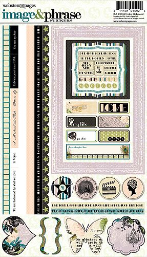 Websters Pages - Hollywood Vogue - Image Stickers