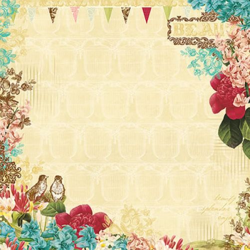 Websters Pages - Your Life - Beautiful - Garden Gala - Vellum