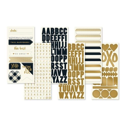 My Mind's Eye - Yes, Please Alpha/Word Sticker Set