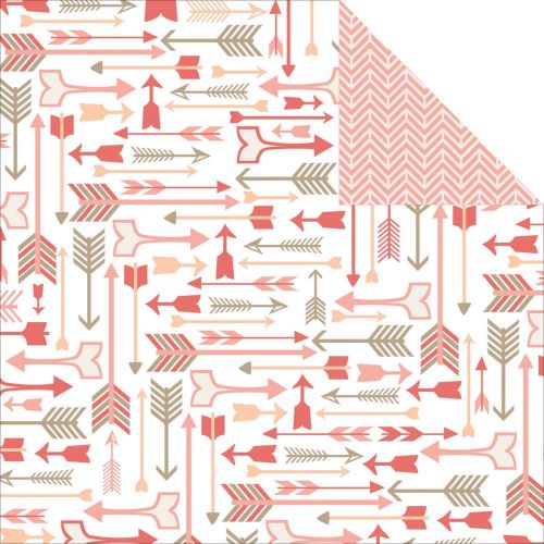 Teresa Collins Designs - You Are My Happy - 12x12" Paper - Shooting Arrows