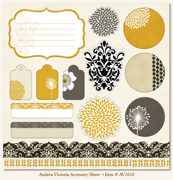 My Minds Eye - Andrea Victoria - Accessory Sheet