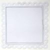 Bella - Allegory -Paper - Cardstock 12x12 - White with stitching -