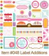 Bella Blvd - Flirty - Label Additions Sticker