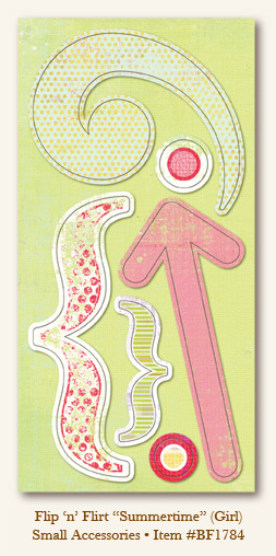 My Minds Eye - Breaking Free - "Summertime" (Girl) Small Accessories