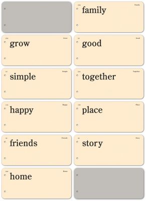 October Afternoon - Farm Fresh - Flashcard Book