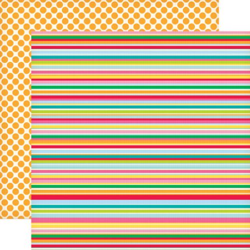 Echo Park - Country Drive - Apron Strings Paper - Over the Rainbow Paper