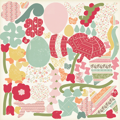 Cosmo Cricket - Honey Pie - Die Cuts