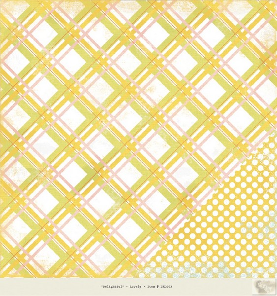 Authentique - Delightful - Lovely 12 x 12 Double Sided Paper