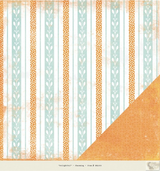 Authentique - Delightful - Charming 12 x 12 Double Sided Paper