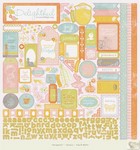 Authentique - Delightful - Details 12x12 Sticker sheet