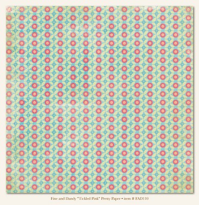 My Minds Eye - Fine and Dandy - Tickled Pink Pretty Paper