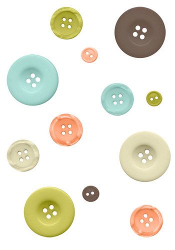 Fancy Pants - Summer's End Buttons