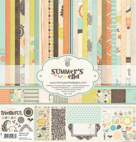 Fancy Pants - Summer's End Paper Kit