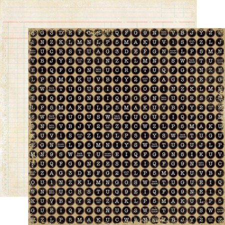 Echo Park Paper Co - For the Record 2 - Documented - Just My Type