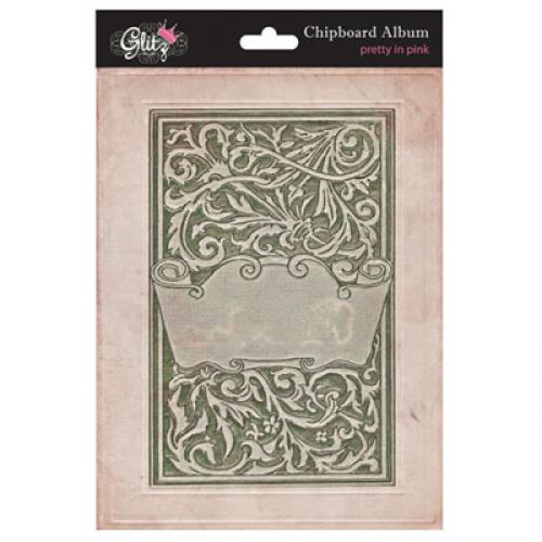 Glitz Design - Pretty in Pink - Chipboard Album