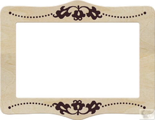 My Minds Eye - Indie Chic - Citron - Party - Wood Frame