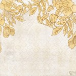 My Minds Eye - Indie Chic - Nutmeg - Memories - Tapestry 12X12 Paper