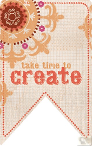 My Minds Eye - Indie Chic - Saffron - Create - Title