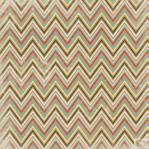 My Minds Eye - Kraft Funday -Happy Days - 12 x 12 Paper - Sugar Rush