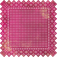Basic Grey - Lemonade Doilies Swiss Dot (berry)