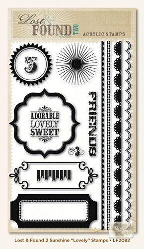 My Minds Eye - Lost and Found 2 - Sunshine - Lovely Stamps