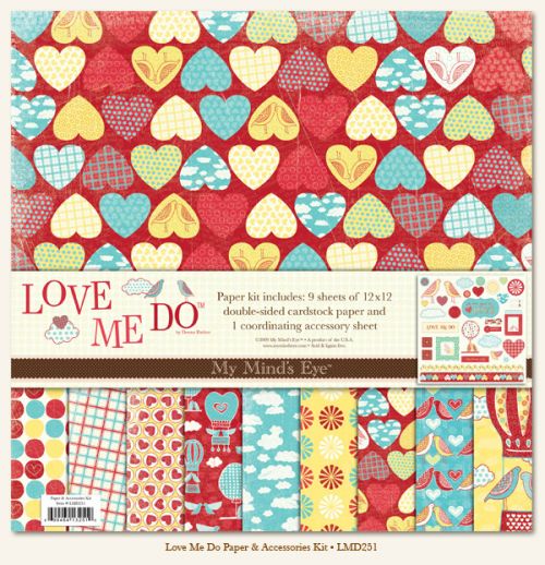 My Mind's Eye - Love me Do - Paper Kit