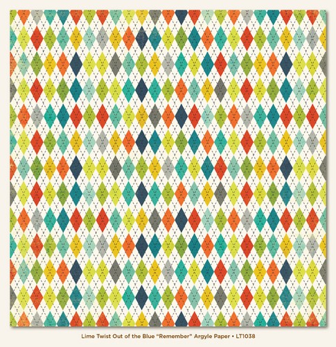 My Minds Eye - Lime Twist - Out of the Blue - Remember - Argyle Paper