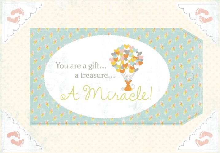 Authentique - Miracle Girl - Headlines Girl Titles 4x6