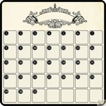 Teresa Collins Designs: Notations: Calander Die Cut Paper