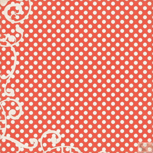 Echo Park - Note to Self Red Dots Patterned Paper