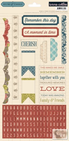 Teresa Collins - Now & Then - Stickers 1
