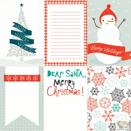 Echo Park Paper Co. -  Photo Freedom -  Dear Santa - Happy Holiday