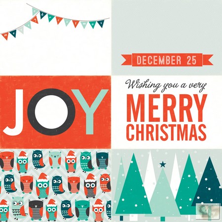 Echo Park Paper Co. -  Photo Freedom -  Dear Santa - Joy