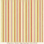 My Minds Eye - Penny Lane - Feeling Groovy - Pure Joy  -  Happy Stripe Paper