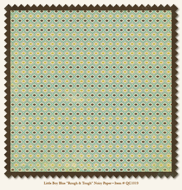 My Minds Eye - Quite Contrary - Little Boy Blue -"Rough & Tough" Noisy Paper