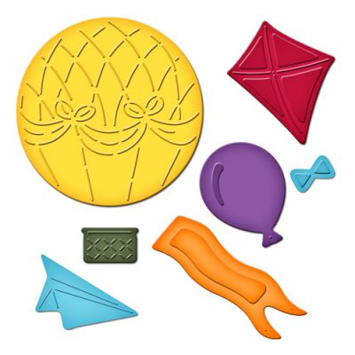 Spellbinders - Shapeabilities Die - Up, Up and Away