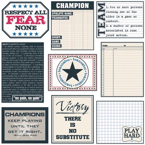 Teresa Collins - Sports Edition II - Tags Paper