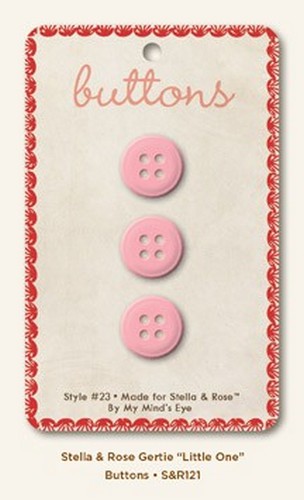 My Minds Eye - Stella and Rose - Gertie - "Little One" Buttons