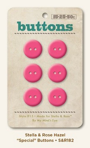 My Minds Eye - Stella and Rose - Hazel - "Special" Buttons