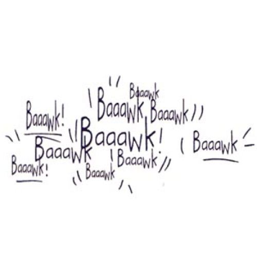 Art Impressions - Un Mounted - Bird Brains - Baaawks