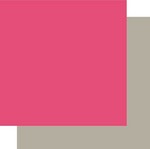 Cosmo Cricket - Upcycle - Carnation/Elephant Colour Picks 12x12 Double Sided Patterned Paper