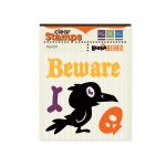 We R Memory Keepers - Heebie Jeebies - Raven Clear Stamp