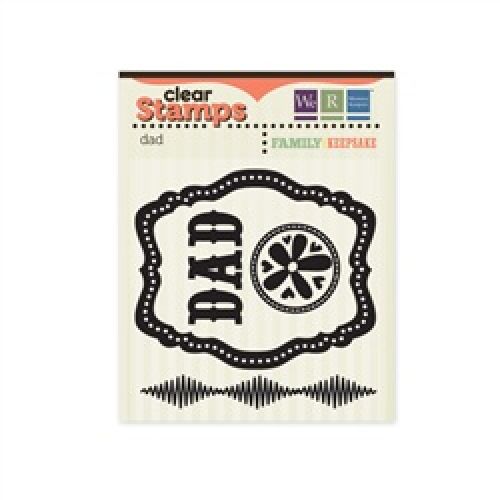 We R Memory Keepers - Family Keepsake - Dad - Stamp