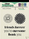 We R Memory Keepers - Good Day Sunshine Clr Stamps Daisy Phrase