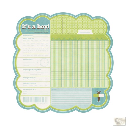 We R Memory Keepers - Baby Mine - Paper - DC - It's a Boy