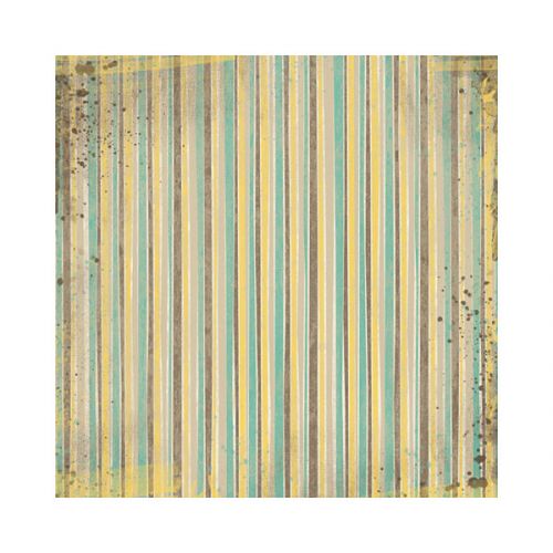 We R Memory Keepers - Down The Boardwalk - Glitter Designer Patterned Paper - Beach Towel